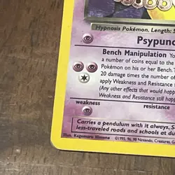 Pokemon TCG Dark Hypno 9/82 English Team Rocket Holo Rare Card MP - Image 2