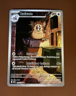 Pokemon TCG Raticate 099/088 Perfect Order Illustration Rare EN - Image 1