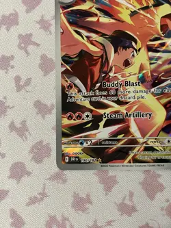 Pokemon TCG Ethan's Typhlosion 190/182 SV10 Destined Rivals IR Full Art Holo - Image 5