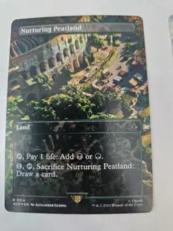 MTG - Nurturing Peatland FOIL Borderless - Assassiin's Creed - Image 1