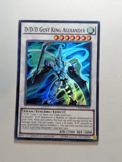 D/D/D Gust King Alexander - CT13-EN010 - Super Rare Limited Edition Yugioh - Image 1