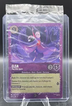 Disney Lorcana-Shimmering Skies-Elsa - The Fifth Spirit Promo-#6-Cold Foil Holo - Image 4