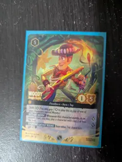 Woody Jungle Guide Foil Promo - Set Champs - Disney Lorcana - NM - Image 1