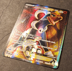 Houndoom EX 153/162 Full Art Ultra Rare MP Card 2015 Pokemon XY Breakthrough Ryo - Image 2