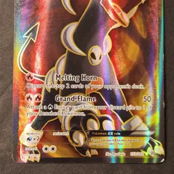 Houndoom EX 153/162 Full Art Ultra Rare MP Card 2015 Pokemon XY Breakthrough Ryo - Image 3