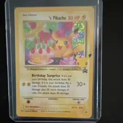 ______'s Pikachu 24/53 Wotc Promo Holo, 50 HP English Pokemon TCG Card - Image 1