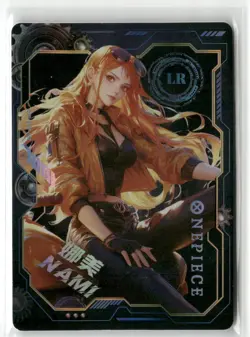 NAMI LR OP-LR-19 BEYOND THE OCEAN One Piece Anime Collectible Card - Image 1