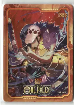 TRAFALGAR LAW SSR SSR-011 Eternal Journey One Piece Collectible Anime Card - Image 1