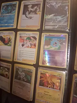 Pokemon Card Binder Lot 600+ Cards Pikachu V Corviknight V Holos Reverse... - Image 3