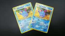 【2set】Pokemon Card Japanese Holo Rare Light Azumarill No.184 Nintendo - Image 1