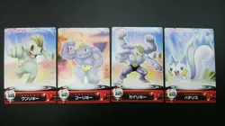 【4set】Machop&Machoke&Machamp&Pachirisu Pokemon Card Diamond and Pearl Japanese - Image 2