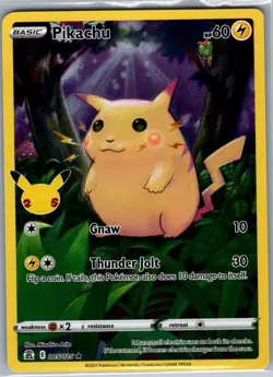 Pikachu 005/025 Celebrations - Pokemon Card - NM - Image 1
