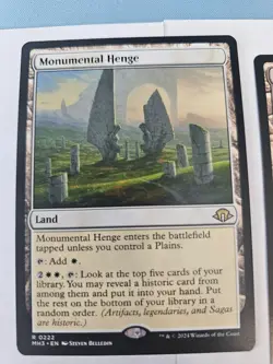 MTG - Monumental Henge - Modern Horizons 3 - Image 1