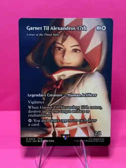 Garnet Til Alexandros 17th -Loran of the Third Path (Showcase) MTG Final Fantasy - Image 1