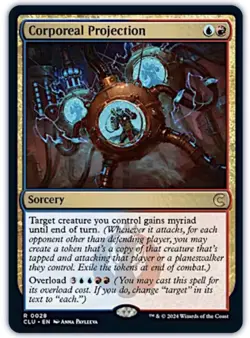 Corporeal Projection Ravnica: Clue Edition Regular- NM/M - Image 1