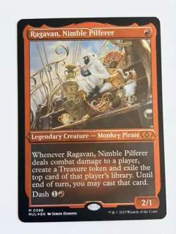 Ragavan, nimble pilferer (foil etched) - English - MTG March of the Machine - NM - Image 1