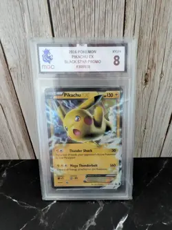 Pokemon XY Black Star Promo Battle Heart Tins #XY174 Pikachu EX MGC Near Mint 8 - Image 1