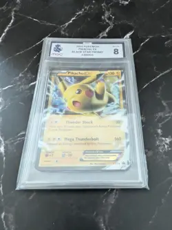 Pokemon XY Black Star Promo Battle Heart Tins #XY174 Pikachu EX MGC Near Mint 8 - Image 2