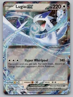 Lugia ex 082/131 Double Rare Prismatic Evolutions Pokemon NM/M - Image 1