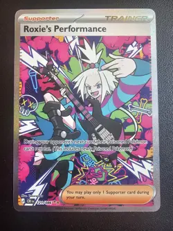 Roxie’s Performance 121/086 Chaos Rising Pokemon TCG SIR MINT - Image 2