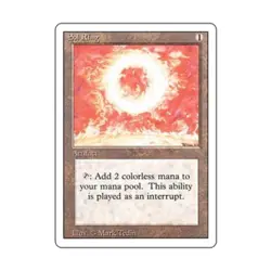 WOTC MtG 3rd Ed Sol Ring (U) VG - Image 1