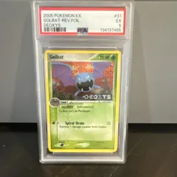 Pokemon Co. Deoxys Golbat 31/107 Reverse Holo Uncommon PSA 5 - Image 1