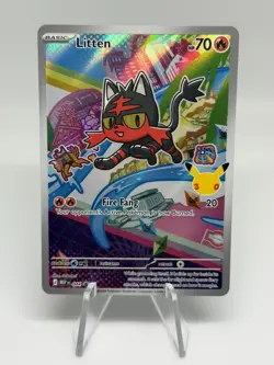 Litten 044 Promo First Partner Series 1 Pokemon NM - Image 1