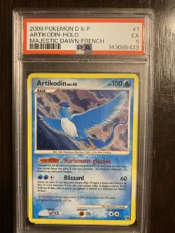 2008 Pokemon D & P Artikodin -Holo Majestic Dawn- French - Image 1