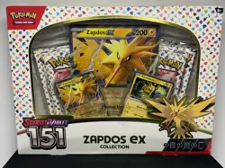 Pokemon TCG: Scarlet & Violet 151 Zapdos EX Collection Box New & Sealed - Image 1