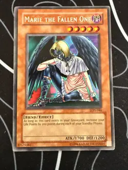 Marie the Fallen One LON-EN046 Labyrinth of Nightmare Yu-Gi-Oh Unlimited NM - Image 1