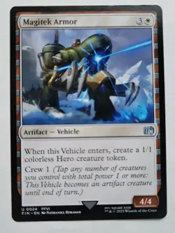 MTG - Final Fantasy: Magitek Armor (0024) - Uncommon - Near Mint - Image 1