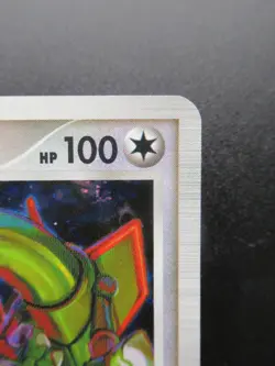 Pokemon Card Japanese Rayquaza C 078/100 Pt3 Nintendo Holo Rare 1st Edition - Image 3