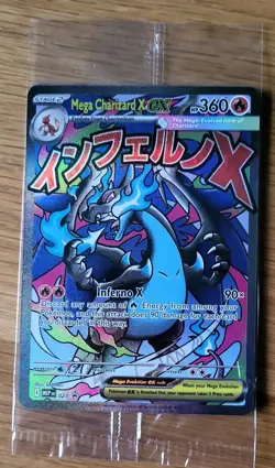 Mega Charizard X 023 & Oricorio 024 Phantasmal Flames 2-Card UPC Promo SEALED - Image 1