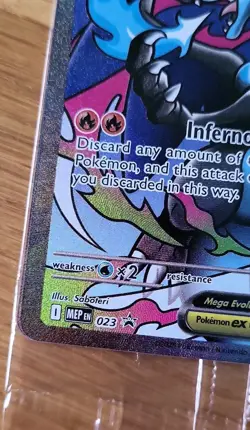 Mega Charizard X 023 & Oricorio 024 Phantasmal Flames 2-Card UPC Promo SEALED - Image 5