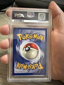 1999 Lapras Fossil Holo PSA 2 10/62 Pokemon Card - Image 2