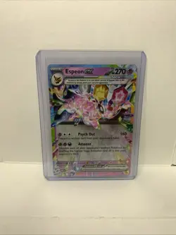 Pokemon TCG Espeon EX Double Rare Prismatic Card 034/131 - Image 1