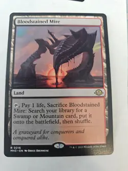 MTG - Bloodstained Mire - Modern Horizons 3 - Image 1