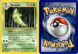 METAPOD 54/110 Legendary Collection Pokemon Card Unlimited NM - Image 1
