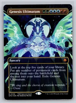 Genesis Ultimatum (Borderless) 106 Special Guests Magic: The Gathering Foil NM - Image 1