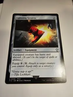 Lightning Greaves Final Fantasy MTG Regular NM U 0349 Non-Foil - Image 1