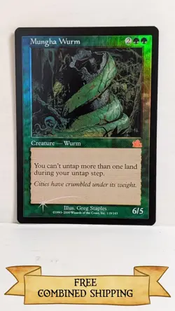 Mungha Wurm Prophecy Foil ...sku: CD768 - Image 1