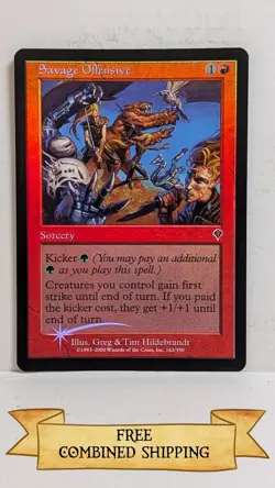 Savage Offensive Invasion Foil ...sku: CB254 - Image 1