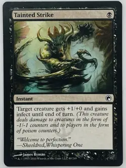 MTG Tainted Strike Scars of Mirrodin Regular - Image 1