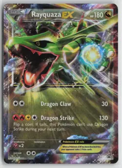 Rayquaza EX (XY73) XY73 Holo Promo XY Promo Pokemon NM - Image 1