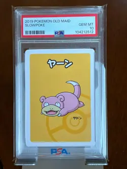 Pokemon Slowpoke Old Maid PSA 10 - Image 3