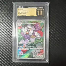 Maushold 081/071 Art Rare Holo Clay Burst Korean CGC 10 Pokemon TCG - Image 1