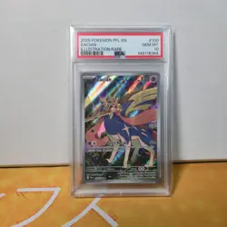 2025 POKEMON PFL EN-PHANTASMAL FLAMES ILLUSTRATION RARE #100 ZACIAN PSA 10 - Image 1