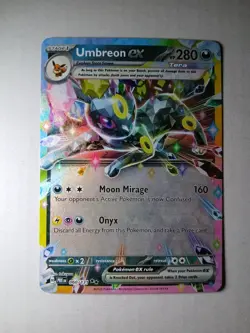 Umbreon Ex 060/131 Holo Double Rare Prismatic Evolutions Nm - Image 1