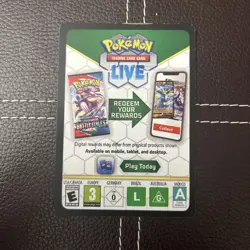 Pokemon TCG Online Code: Scarlet & Violet - Paradox Rift (ONLINE DELIVERY) - Image 1