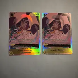 Jewelry Bonney OP13-108 SR Carrying On His Will Holo Foil One Piece NM (X2) - Image 1